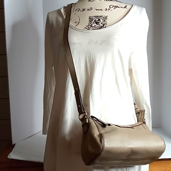 KATE SPADE Gabriella Berkshire Rd Crossbody/Shoulder Bag in Taupe Pebble… - Picture 16 of 16